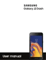 Preview for 1 page of Samsung Galaxy J2 Dash User Manual