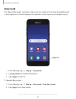 Предварительный просмотр 31 страницы Samsung Galaxy J3 Aura User Manual