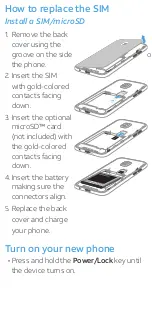Preview for 4 page of Samsung Galaxy J3 Quick Start Manual