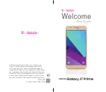 Samsung Galaxy J7 Prime Welcome Start Manual preview