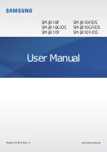 Preview for 1 page of Samsung Galaxy J8 User Manual