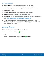 Preview for 54 page of Samsung Galaxy Luna User Manual