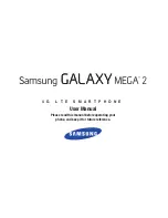 Предварительный просмотр 1 страницы Samsung GALAXY MEGA 2 User Manual