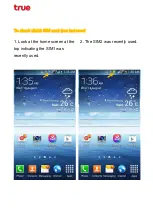 Preview for 2 page of Samsung GALAXY MEGA How To Use The 2 Sim Cards