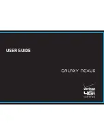 Samsung Galaxy Nexus User Manual preview