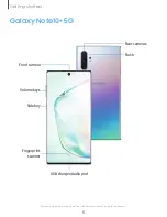 Предварительный просмотр 18 страницы Samsung Galaxy Note 10+ 5G User Manual