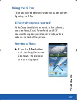 Preview for 27 page of Samsung Galaxy Note 2 Quick Start Manual