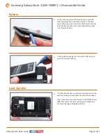 Preview for 2 page of Samsung Galaxy Note 3 Disassembly Manual