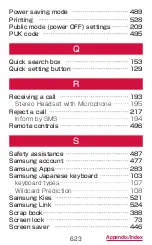 Предварительный просмотр 625 страницы Samsung Galaxy Note 3 Instruction Manual