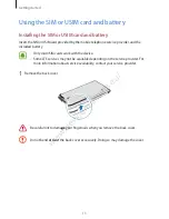 Предварительный просмотр 13 страницы Samsung Galaxy Note 4 SM-N910C User Manual