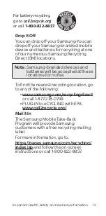 Preview for 13 page of Samsung galaxy note 5 Important Information Manual