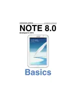 Samsung GALAXY Note 8.0 Basics Of Using preview
