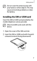 Preview for 5 page of Samsung Galaxy Note Quick Start Manual