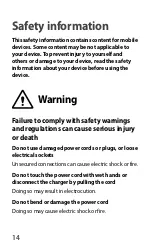 Preview for 12 page of Samsung Galaxy Note Quick Start Manual