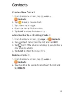 Preview for 14 page of Samsung GALAXY ON5 Quick Start Manual