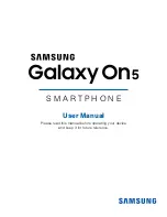 Preview for 1 page of Samsung GALAXY ON5 User Manual