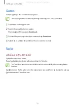 Preview for 70 page of Samsung Galaxy Pocket 2 User Manual