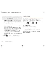 Preview for 124 page of Samsung Galaxy Prevail SPH-M820 User Manual