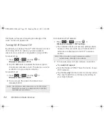 Preview for 166 page of Samsung Galaxy Prevail SPH-M820 User Manual