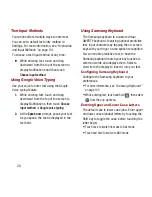 Preview for 32 page of Samsung Galaxy Reverb User Manual