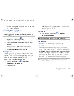 Preview for 117 page of Samsung Galaxy S Captivate User Manual