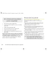 Preview for 236 page of Samsung Galaxy S Epic SPH-D700 Manual Del Usuario