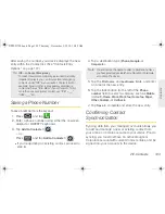 Предварительный просмотр 117 страницы Samsung Galaxy S Epic SPH-D700 User Manual