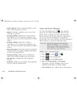 Предварительный просмотр 214 страницы Samsung Galaxy S Epic SPH-D700 User Manual