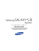 Samsung Galaxy S II Skyrocket SGH-i727 Manual Del Usuario preview