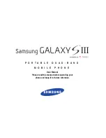 Samsung Galaxy S III User Manual preview