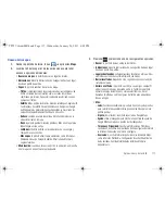 Preview for 121 page of Samsung Galaxy S Vibrant (Spanish) Manual Del Usuario