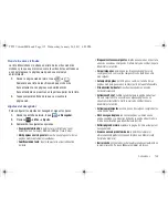 Preview for 139 page of Samsung Galaxy S Vibrant (Spanish) Manual Del Usuario