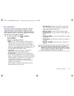 Preview for 181 page of Samsung Galaxy S Vibrant (Spanish) Manual Del Usuario