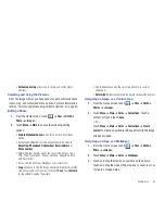 Preview for 87 page of Samsung Galaxy S Vibrant User Manual