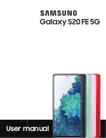Samsung Galaxy S20 FE 5G User Manual preview