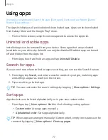 Preview for 77 page of Samsung Galaxy S21 5G User Manual