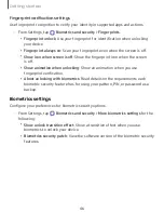 Preview for 46 page of Samsung Galaxy S21 SG User Manual