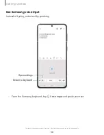 Preview for 58 page of Samsung Galaxy S21+ SG User Manual