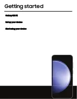 Предварительный просмотр 4 страницы Samsung Galaxy S23 FE User Manual