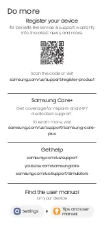 Preview for 11 page of Samsung Galaxy S23 Quick Start Manual