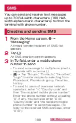 Предварительный просмотр 201 страницы Samsung Galaxy S3 SC-06D docomo Instruction Manual