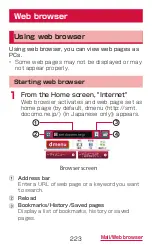 Предварительный просмотр 225 страницы Samsung Galaxy S3 SC-06D docomo Instruction Manual