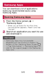 Предварительный просмотр 330 страницы Samsung Galaxy S3 SC-06D docomo Instruction Manual