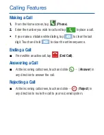 Preview for 9 page of Samsung Galaxy S4 Quick Reference Manual