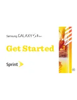 Preview for 1 page of Samsung Galaxy S5 Sport Get Started