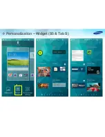 Preview for 9 page of Samsung GALAXY S5 Basics Handbook Manual