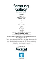 Preview for 5 page of Samsung GALAXY S5 Complete Manual