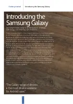 Preview for 8 page of Samsung GALAXY S5 Complete Manual