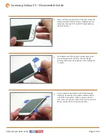 Preview for 3 page of Samsung GALAXY S5 Disassemble Manual