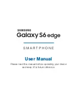 Предварительный просмотр 2 страницы Samsung Galaxy S6 edge SM-G925V User Manual